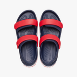 Crocs 209424-4OT TODDLER CROCBAND CRUISER Sandals Navy/Varsity Red