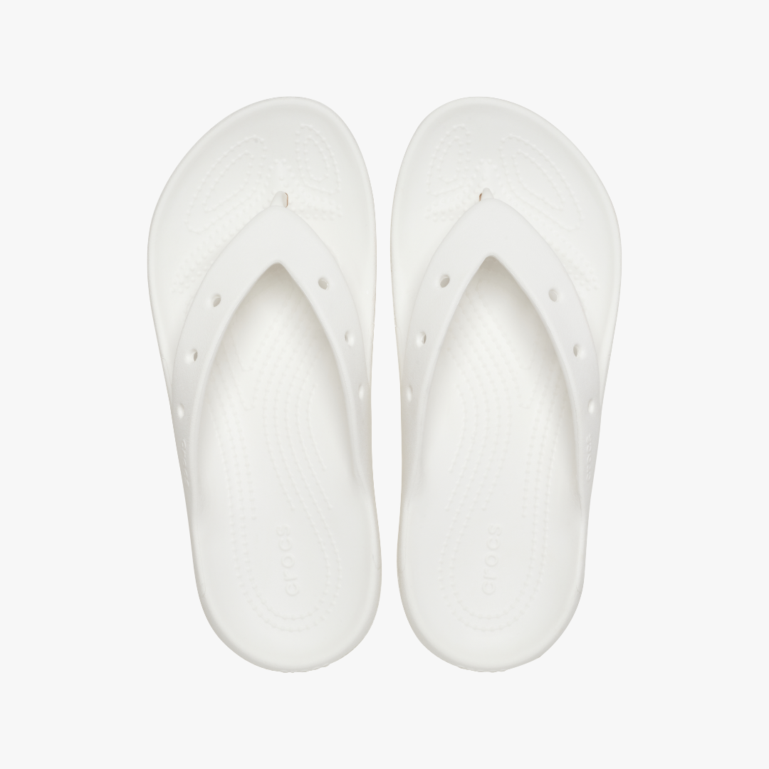 Crocs 209402-100 CLASSIC FLIP Unisex Flip-Flops White