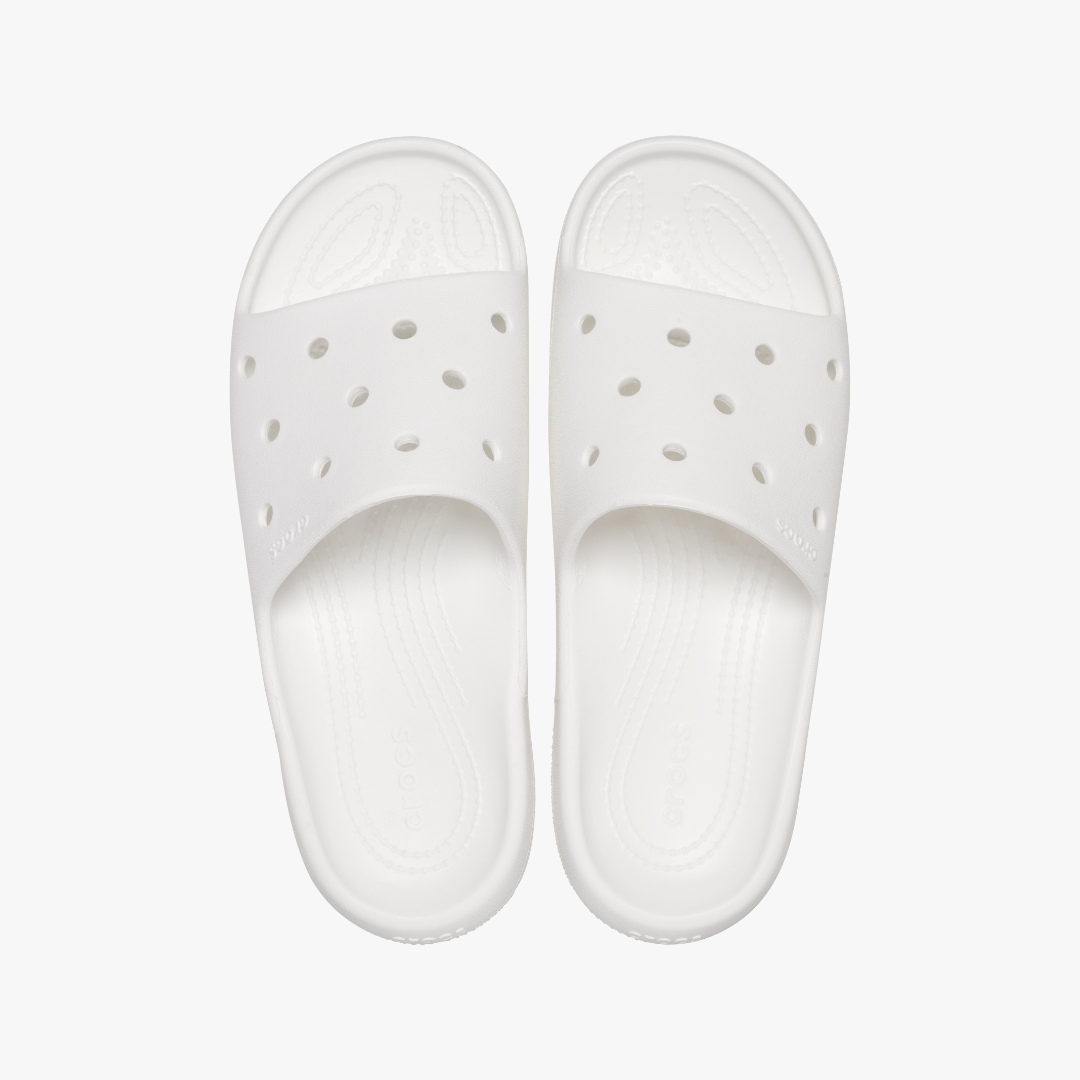 Crocs 209401-100 CLASSIC SLIDE Unisex Sliders White