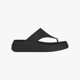 Crocs 209410-001 GETAWAY PLATFORM FLIP Womens Flip-Flops Black