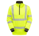 PULSAR RCT804 / RCT805 React GRS 1/4 Zip Hi-Vis Sweatshirt