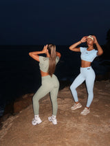Leggings & Crop Top Set