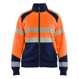 Blaklader 3508 Women's Hi-Vis Full Zip Sweatshirt