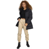 Ladies Brave Soul Dominica Long Padded Jacket-1