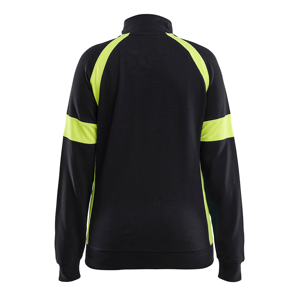 Blaklader 3568 Women's Full Zip Hi-Vis Sweatshirt