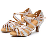Diamond Latin Dance Shoes Women's Soft Sole Dance Shoes