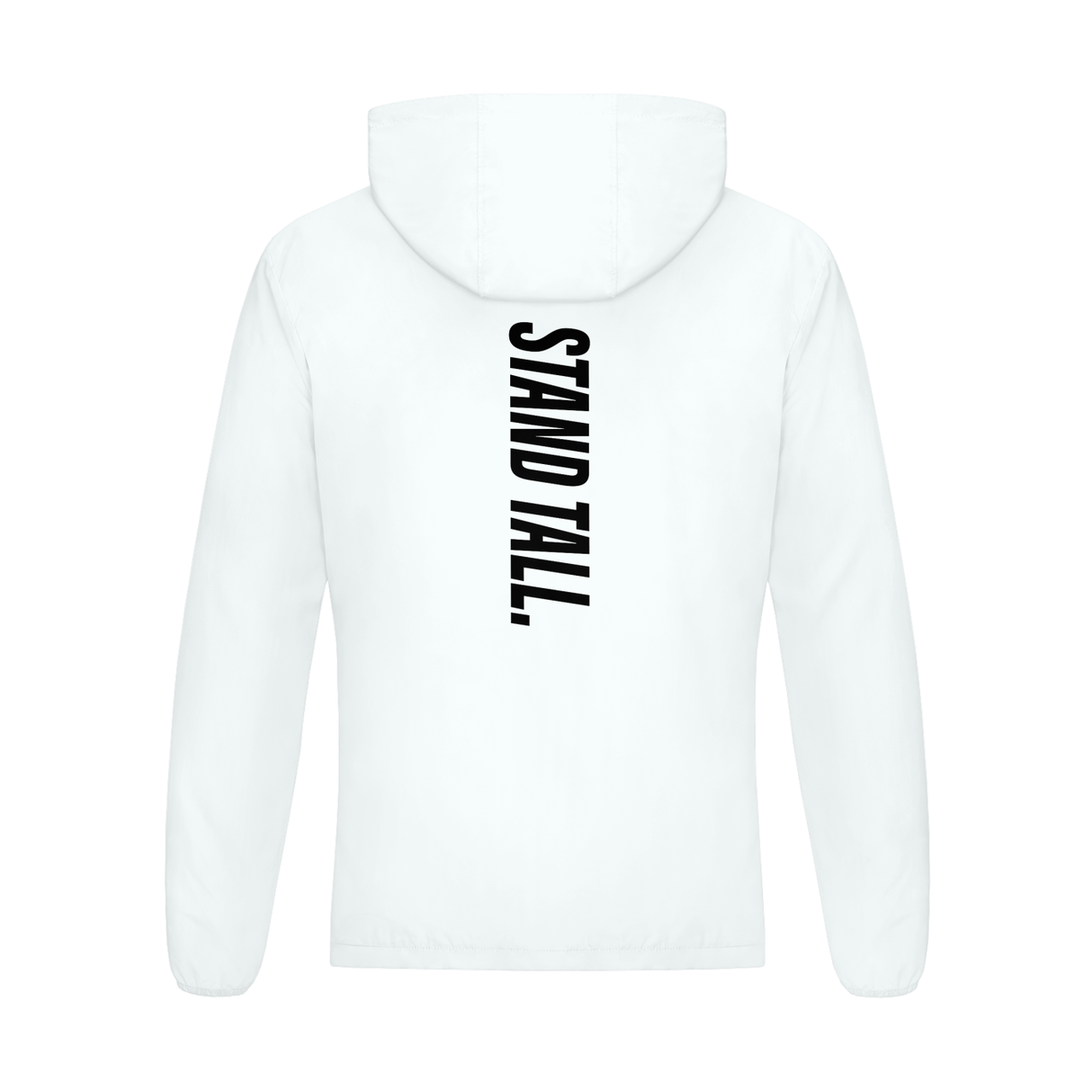 Soft Hooded Sports Jacket - Stand Tall Blk/wht