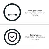 FYLO Baby Safety Stair Gate Pressure Fit 75-86cm