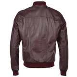 Men's Bomber Leather Jacket | Black, Brown, & Corodovan