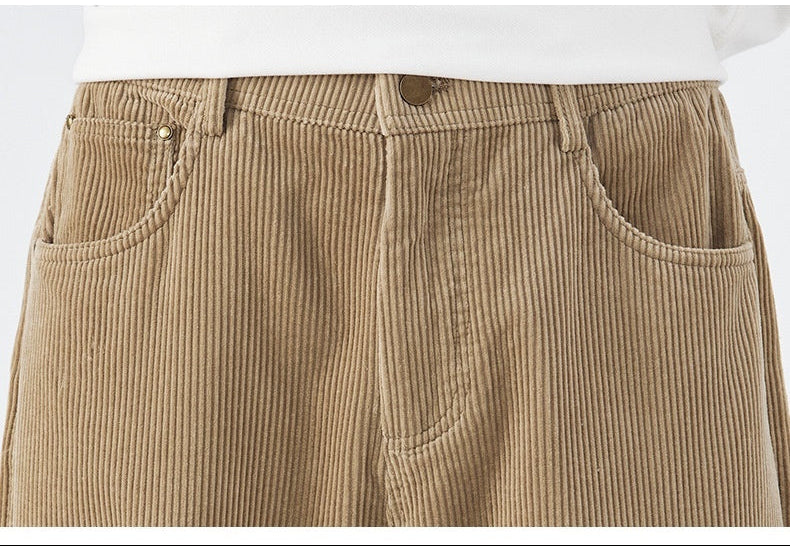 Corduroy Wide Leg Pants