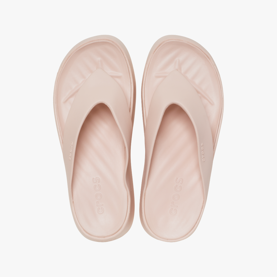 Crocs 209410-6UR GETAWAY PLATFORM FLIP Womens Flip-Flops Quartz