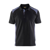 Blaklader 3324 Short Sleeve Polo Shirt Black / Grey