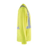 Blaklader 3386 Hi-Vis UV-Protected Long Sleeve V-Neck T-Shirt