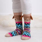 Totes Toasties NOVELTY SUPER SOFT SLIPPER SOCKS Womens Socks Dog