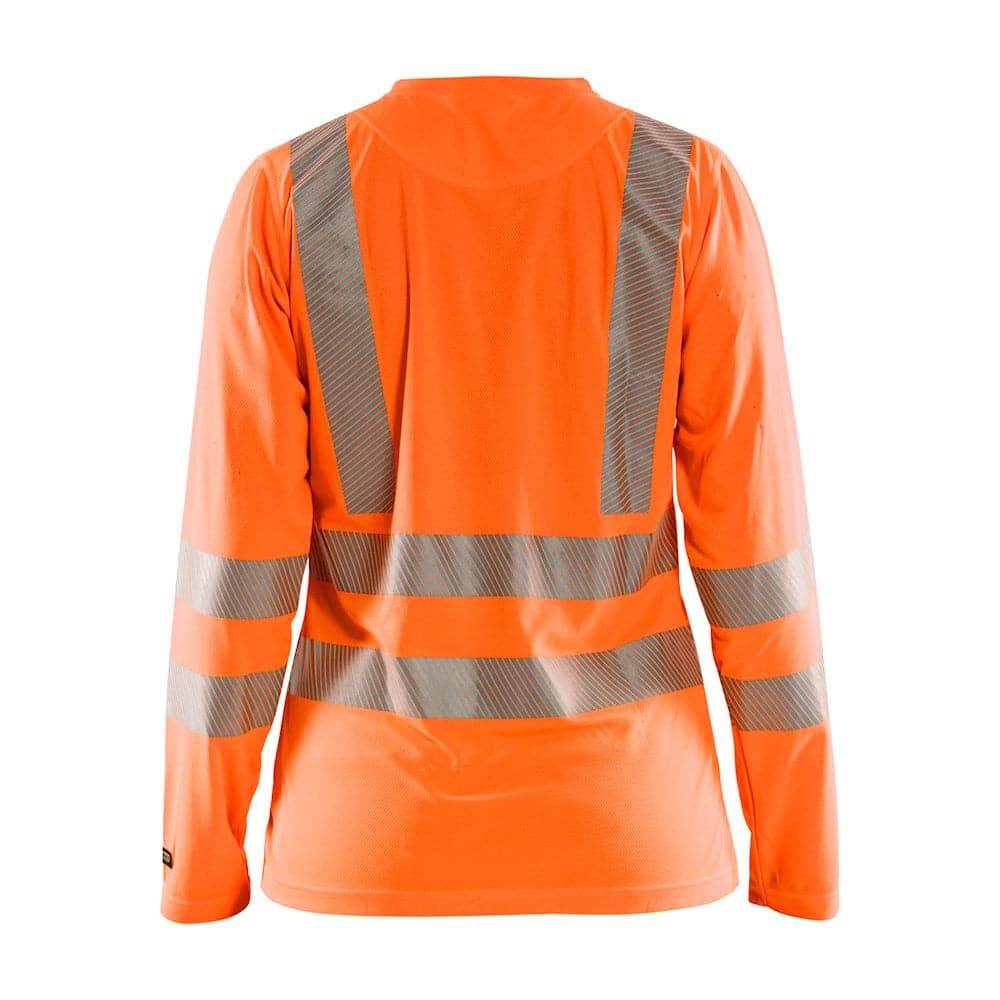 Blaklader 3485 Women's Hi-Vis T-Shirt Long Sleeve