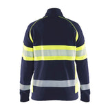 Blaklader 3505 Women's Hi-Vis Full Zip Sweatshirt