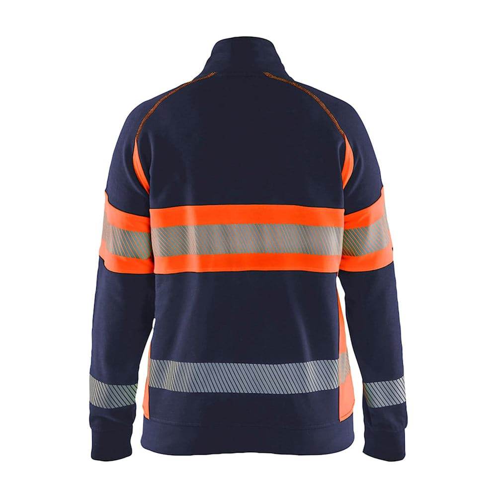 Blaklader 3505 Women's Hi-Vis Full Zip Sweatshirt
