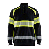 Blaklader 3553 Hi-Vis Half Zip Sweatshirt