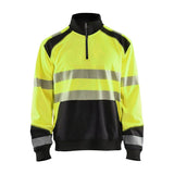 Blaklader 3556 Hi-Vis Half Zip Sweatshirt