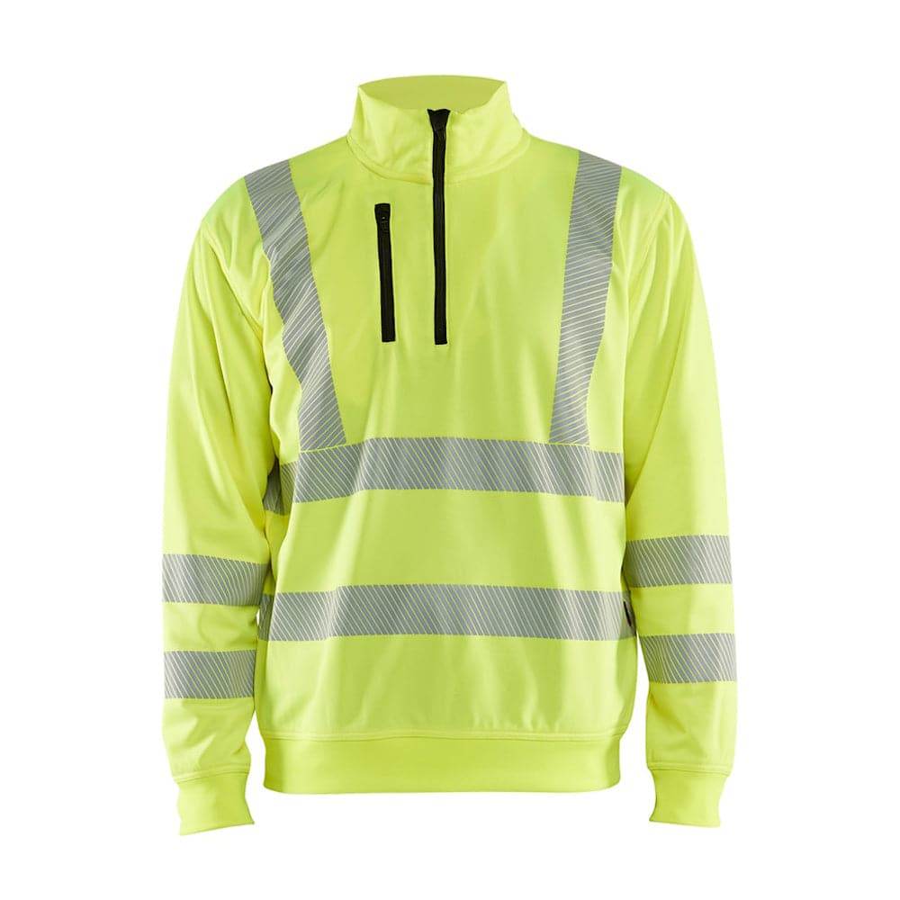Blaklader 3564 Hi-Vis Half-Zip Sweatshirt