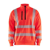 Blaklader 3564 Hi-Vis Half-Zip Sweatshirt