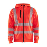 Blaklader 3565 Full-Zip Hi-Vis Hoodie Sweatshirt