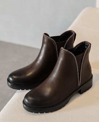 Chelsea Diamante Ankle Boots-3