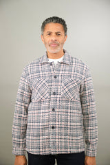 Bart Overshirt - Navy Pink
