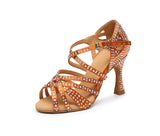 Diamond Latin Dance Shoes Women's Soft Sole Dance Shoes