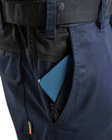 Blaklader 1448 Industry Stretch Kneepad Trousers Dark Navy/Black