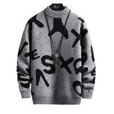 Men's Fashion Half Turtleneck Sweater