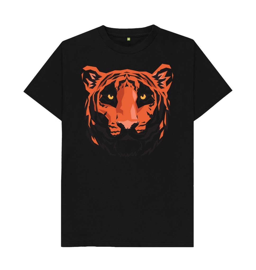Unisex ‘Tiger Head’ Print T-Shirts
