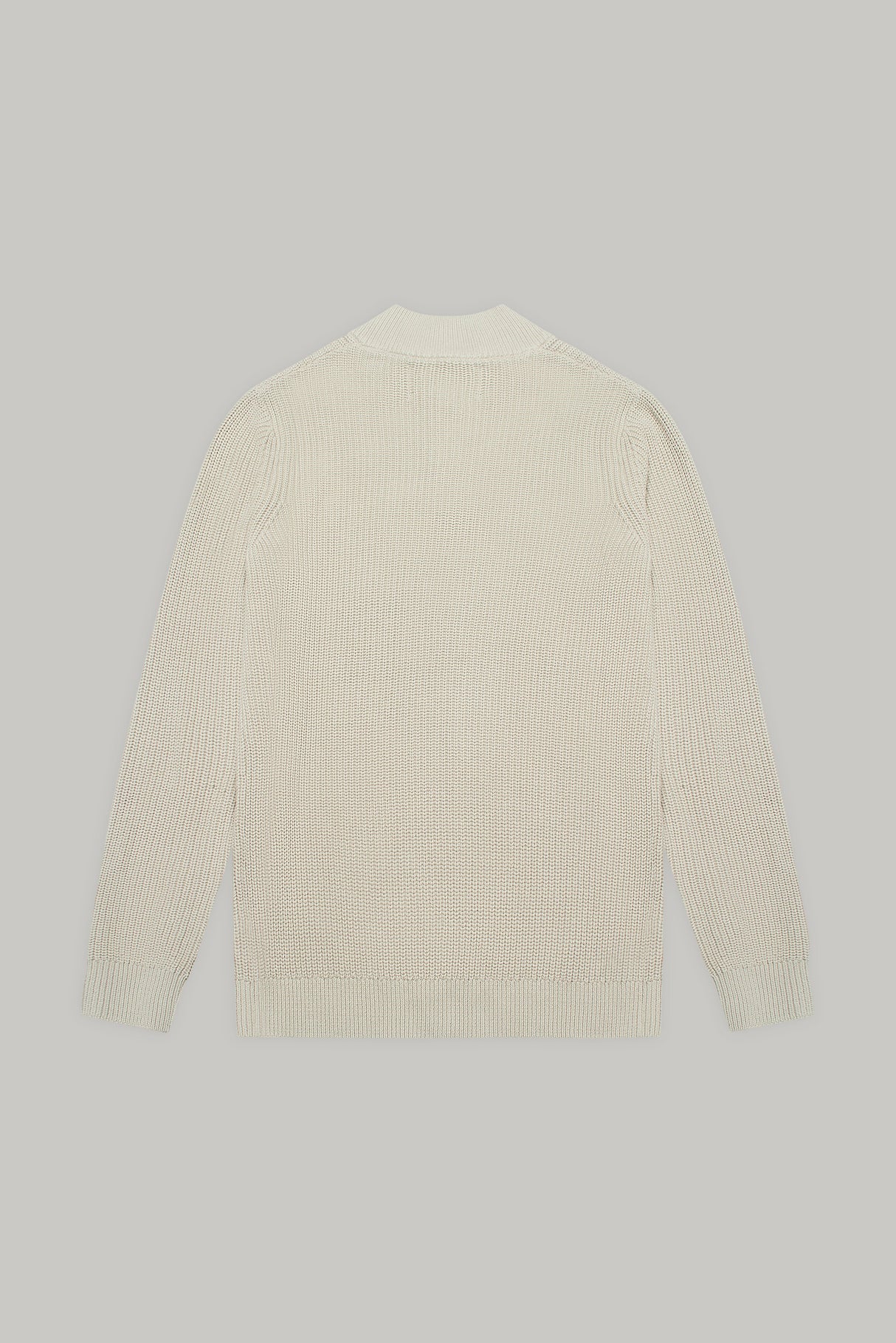 J Hailey Quarter Zip Knit -  Putty