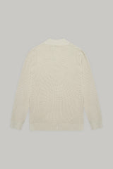 J Hailey Quarter Zip Knit -  Putty