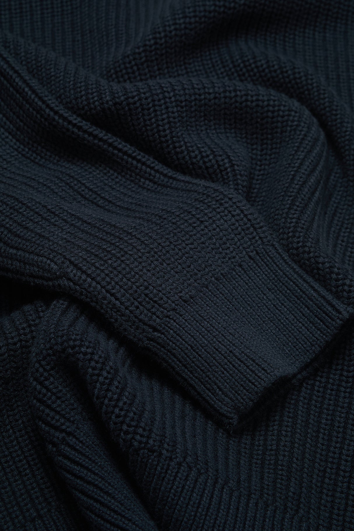 J Hailey Quarter Zip Knit -  Dark Midnight
