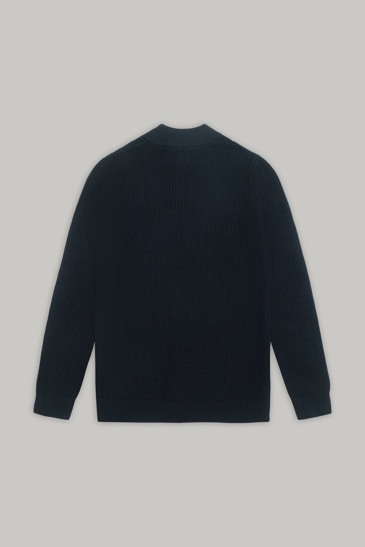 J Hailey Quarter Zip Knit -  Dark Midnight