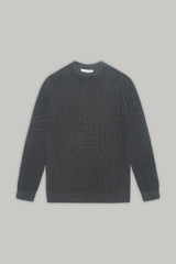 J Hailey Crew Knit - Charcoal