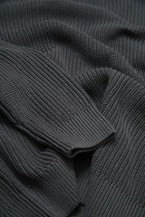 J Hailey Crew Knit - Charcoal