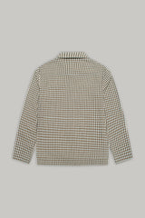Bart Overshirt - Tan Check Silvia