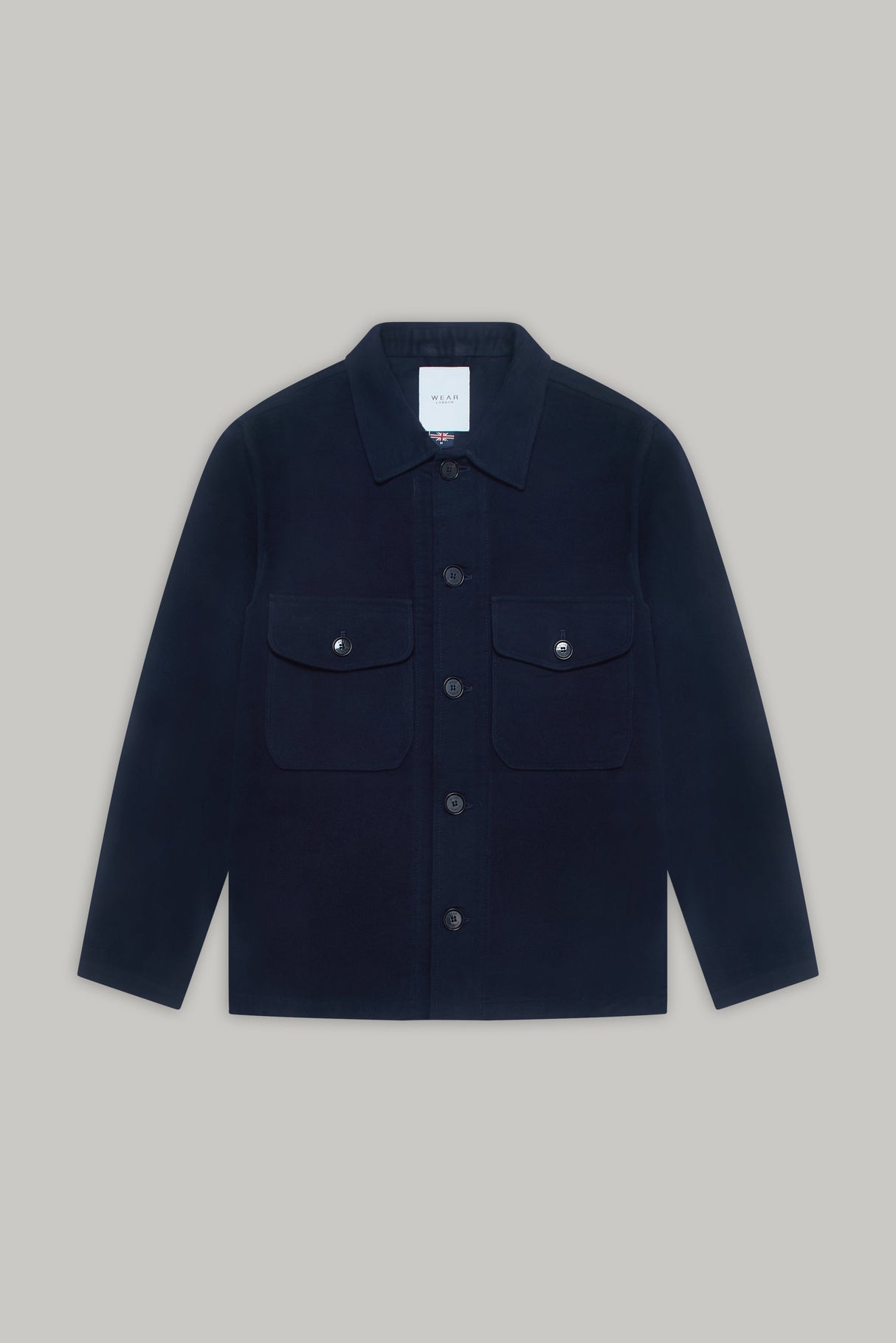 Goring Jacket - Navy Moleskin