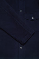 Goring Jacket - Navy Moleskin