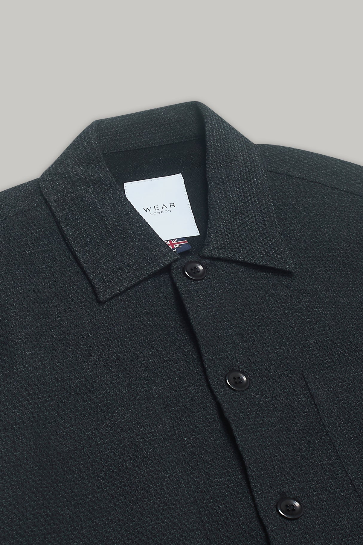 Bart Long Sleeve Shirt - Black Malta