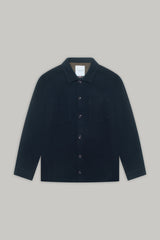 Bart Long Sleeve Shirt - Navy Malta