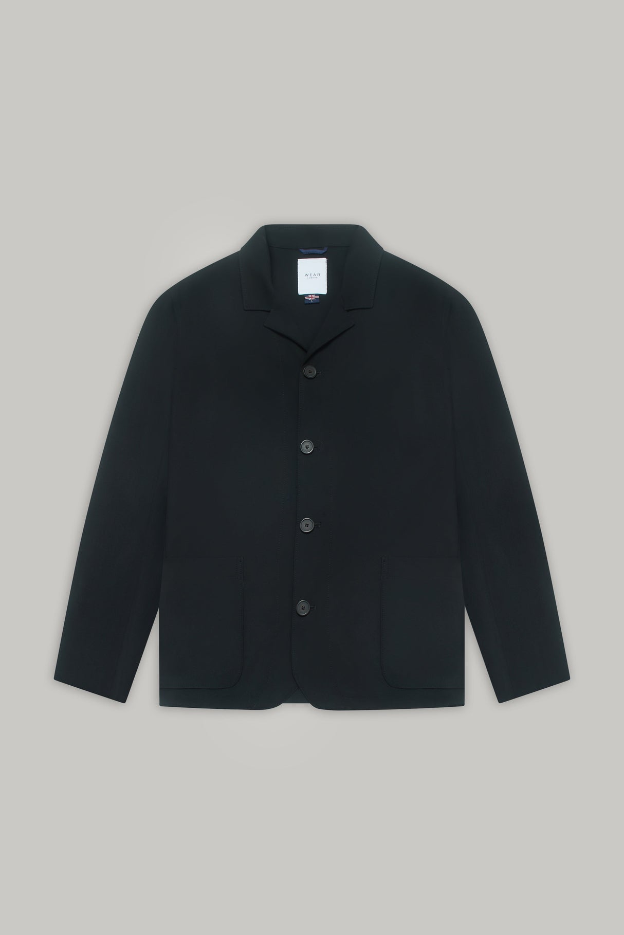 Tuxford Casual Blazer - Black Suiting
