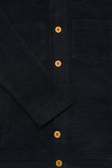 Turner Shacket - Charcoal Herringbone Moleskin