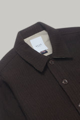 Theydon Overshirt - Chocolate Waffle