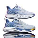 Men's Plus-Size Spring And Summer New Mesh Running Shoes, Featuring a Soft And Lightweight Knitted Breathable Mesh with Shock-Absorbing Soles