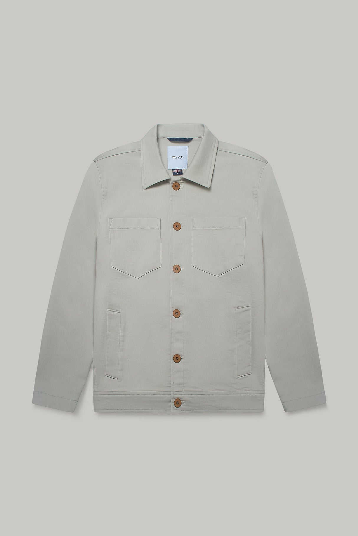 Turner Shacket - Putty Superflex