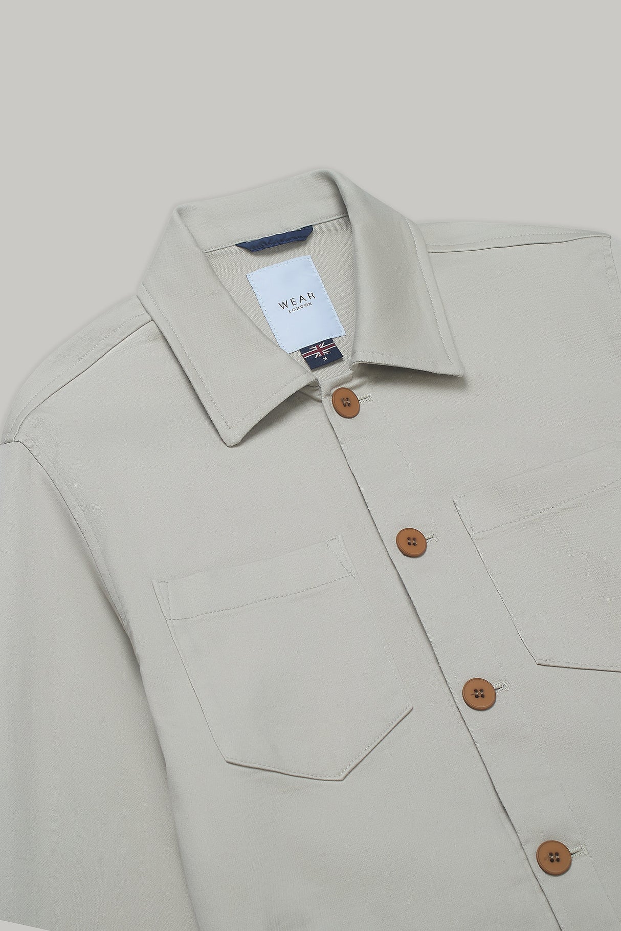 Turner Shacket - Putty Superflex