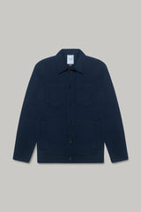 Turner Shacket - Navy Superflex